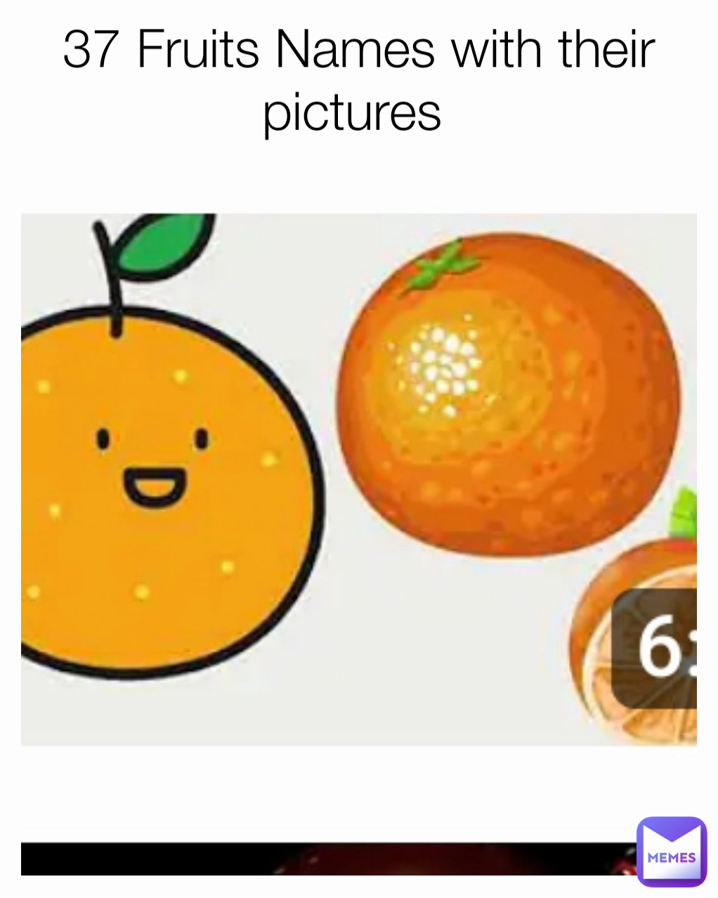 37 Fruits Names with their pictures 






