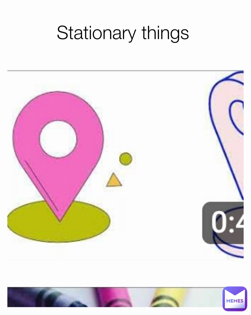 Stationary things 