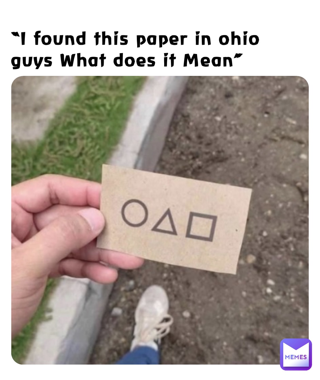 “I found this paper in ohio guys What does it Mean”
