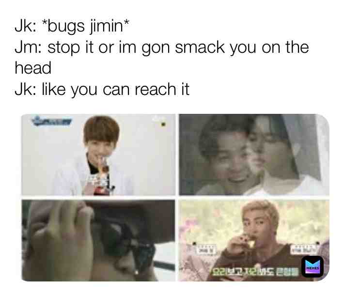 Meme shared by @Btsofficial