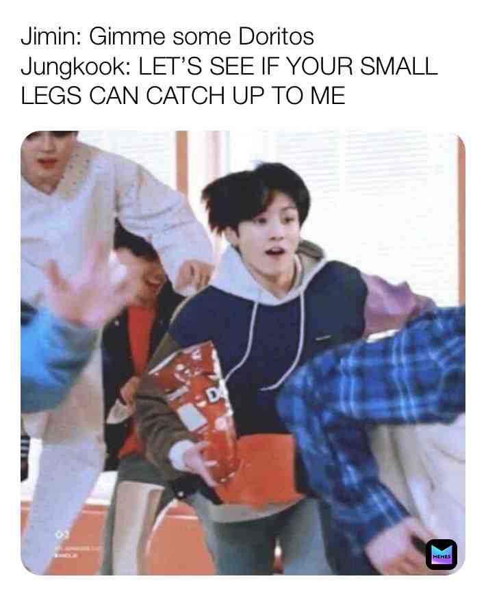 Meme shared by @Btsofficial