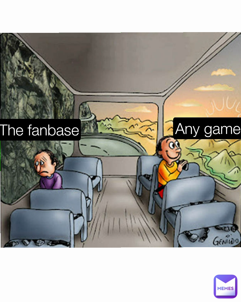 The fanbase Any game