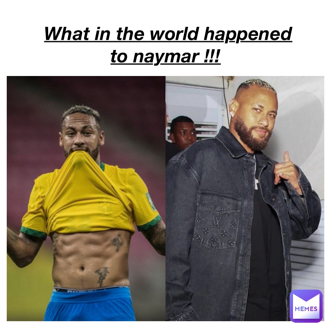 What in the world happened to naymar !!!