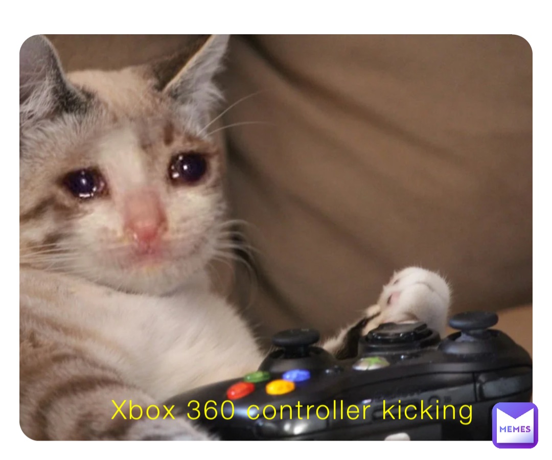 Xbox 360 controller kicking