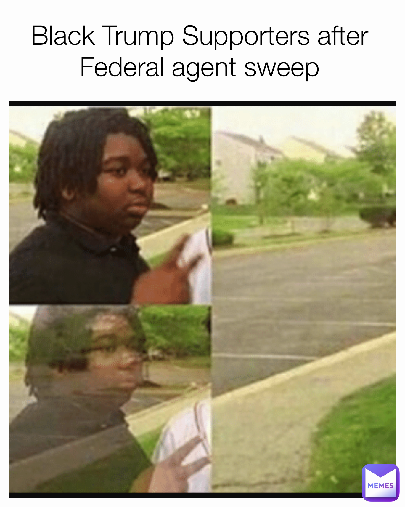 Black Trump Supporters after Federal agent sweep