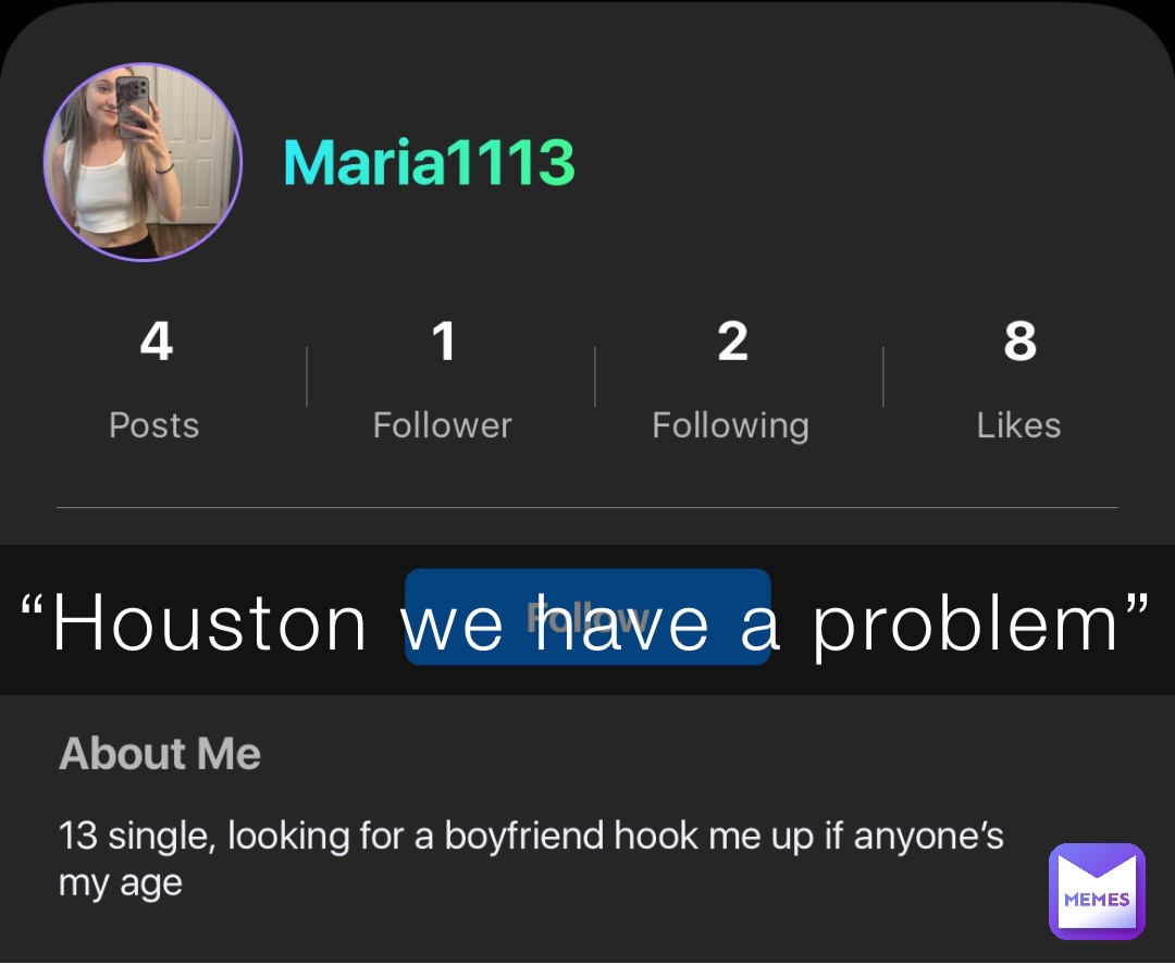 “Houston we have a problem”