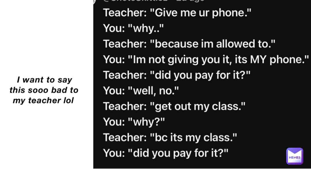 Teacher roast part 1