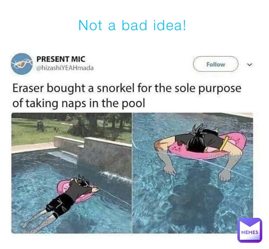 Not a bad idea!