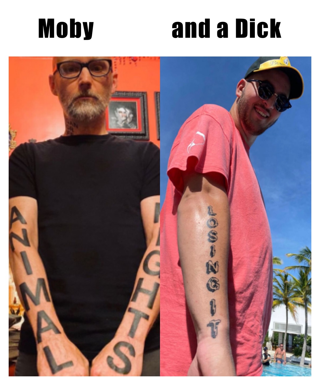 Moby               and a Dick