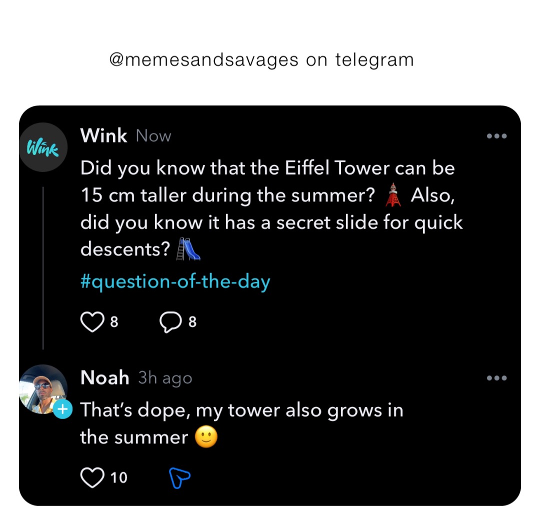 @memesandsavages on telegram