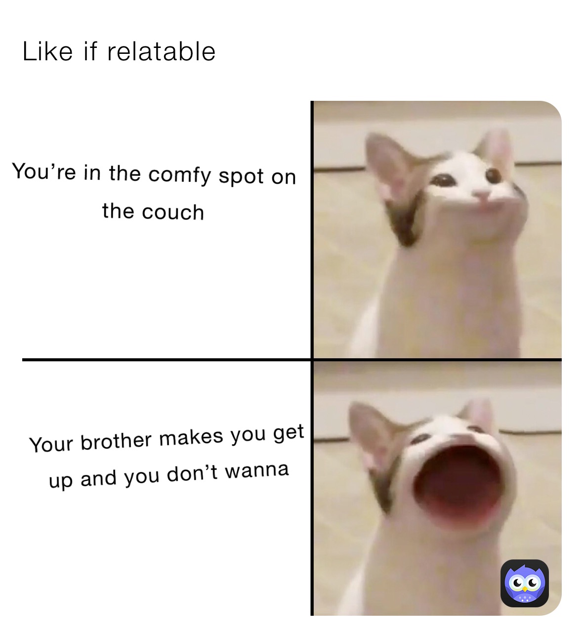 Like if relatable 