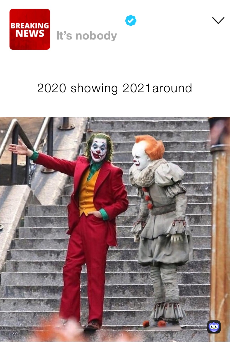 2020 showing 2021around