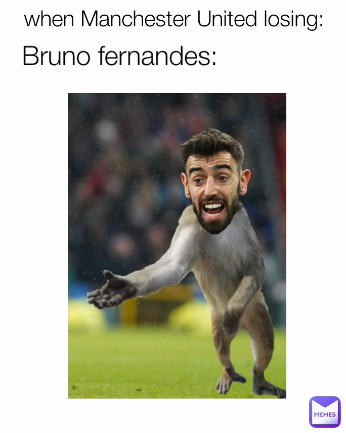 Bruno fernandes: when Manchester United losing: