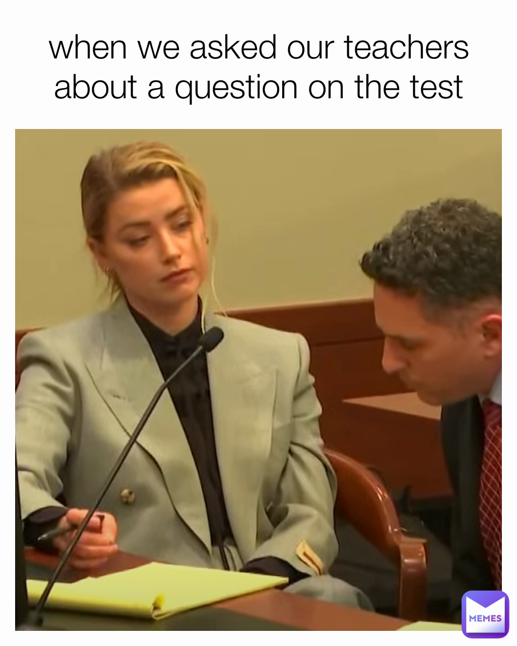 when we asked our teachers about a question on the test