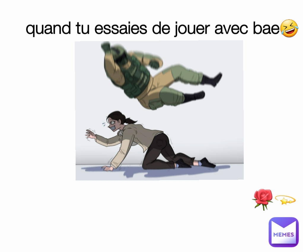 quand tu essaies de jouer avec bae🤣 🌹💫