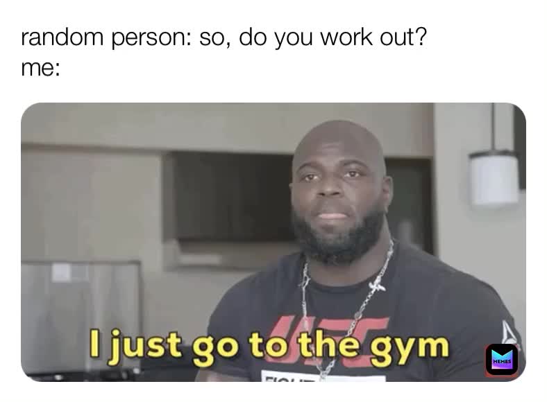 😂😂 follow me for more relatable memes!  #memes  #memesdaily  #funny  #funnymemes  #relatable  #relatablememes  #gym  #gymmemes