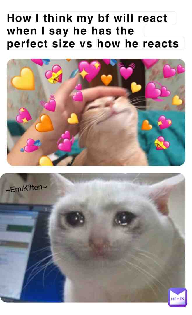 But it really is perfect though 😖🥺  #bfmemes  #perfectsize   #domsub