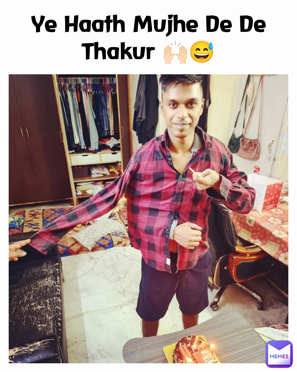 Ye Haath Mujhe De De Thakur 🙌🏻😅