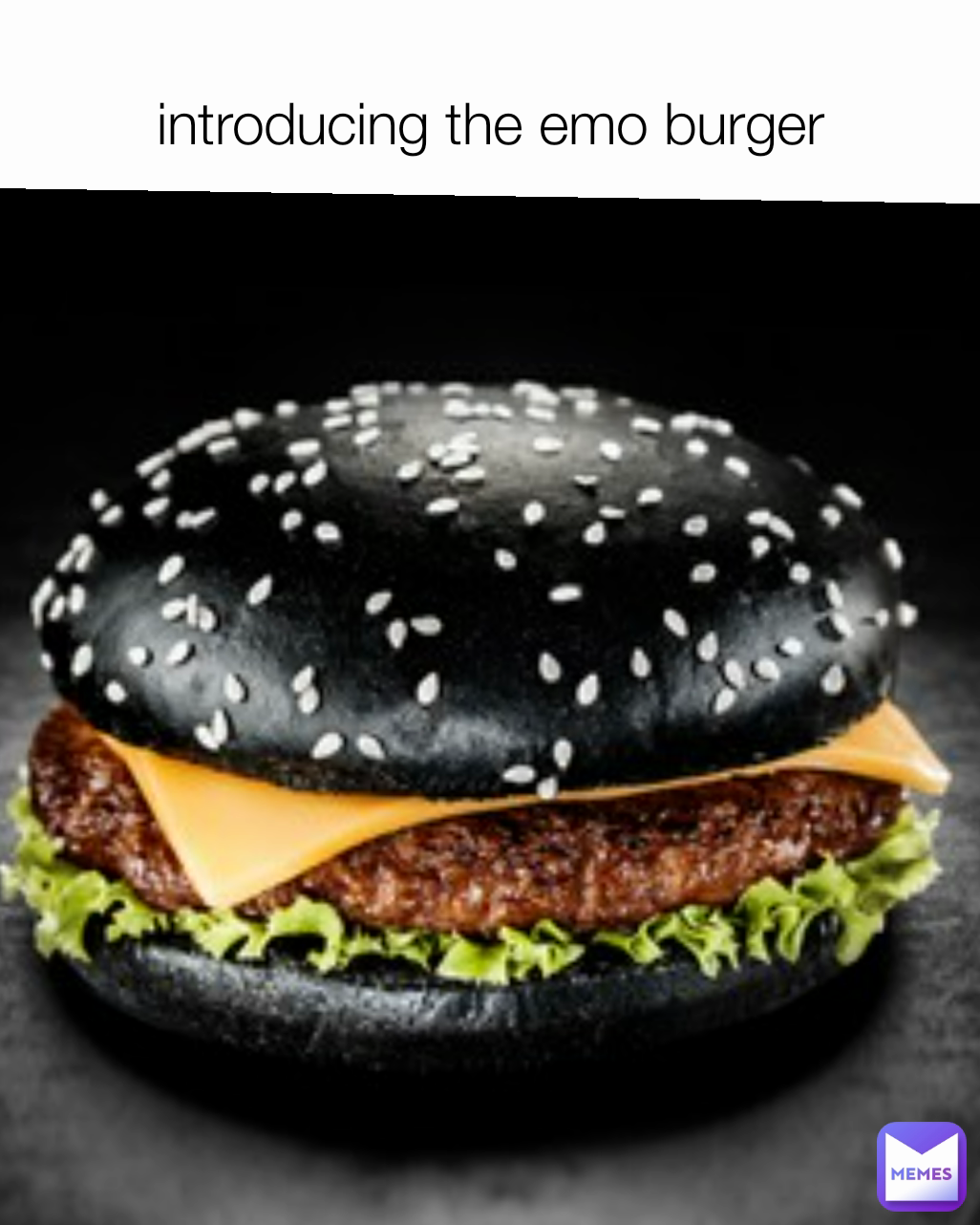 introducing the emo burger
