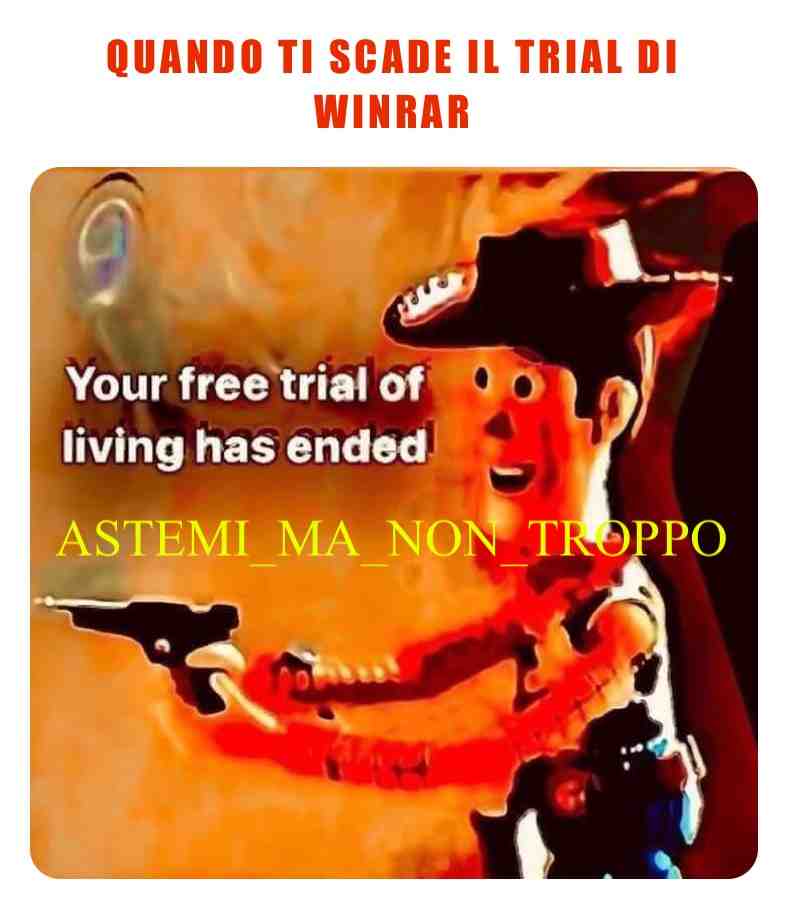 Repost siccome si era rotto tutto