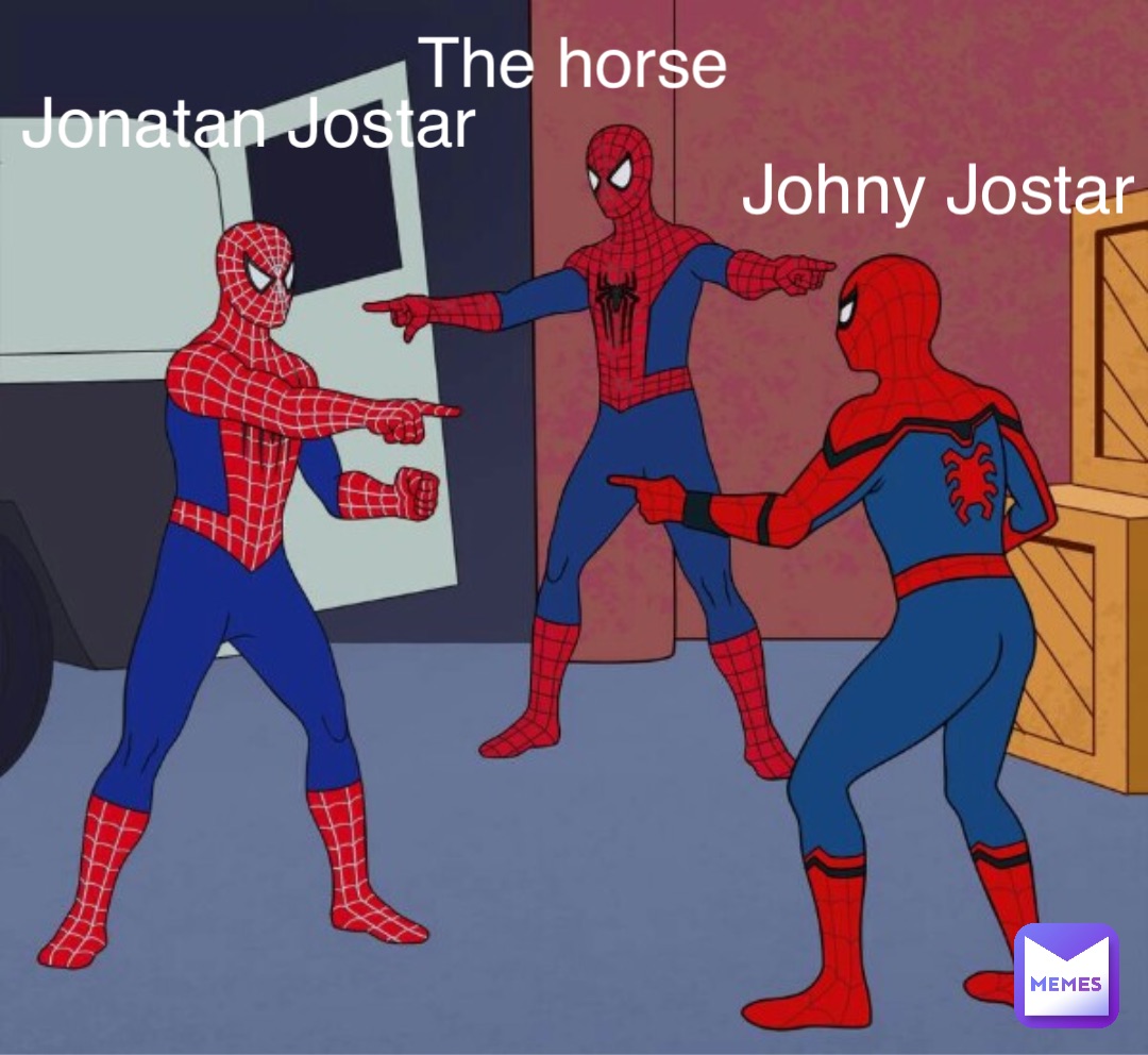 Jonatan Jostar Johny Jostar The horse