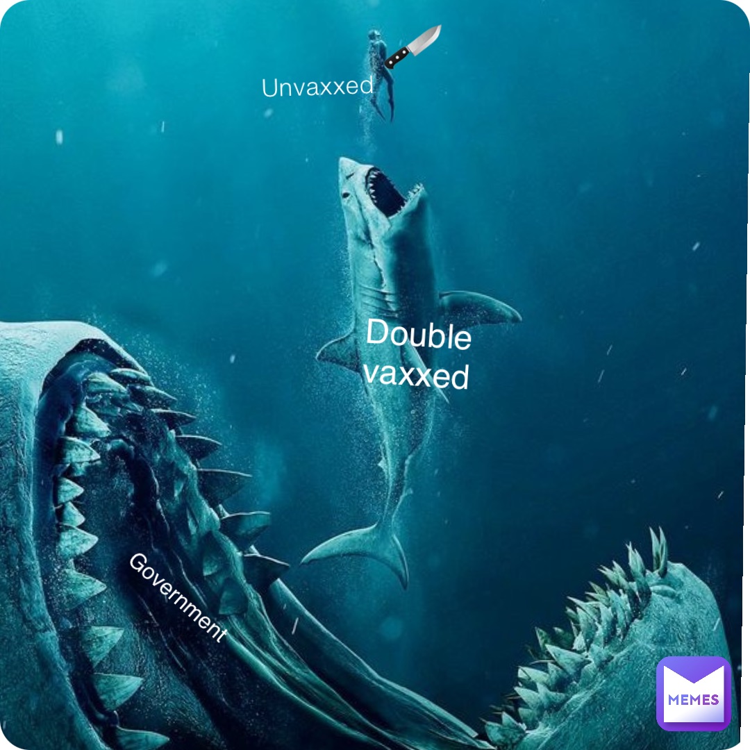 Unvaxxed Government Double vaxxed 🔪