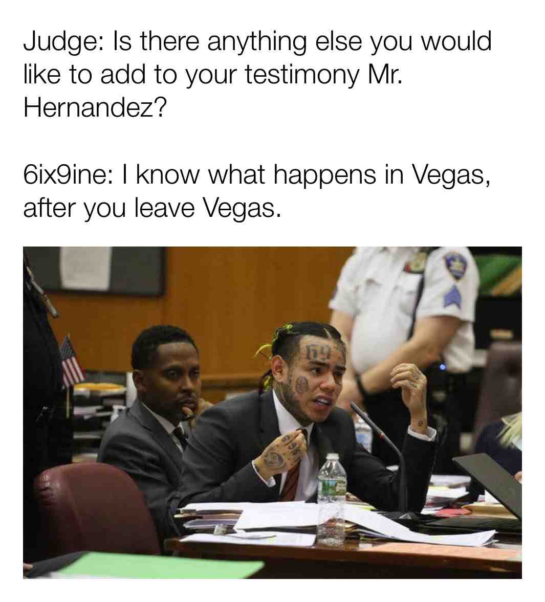 I guess what happens in Vegas, doesn’t stay in Vegas.