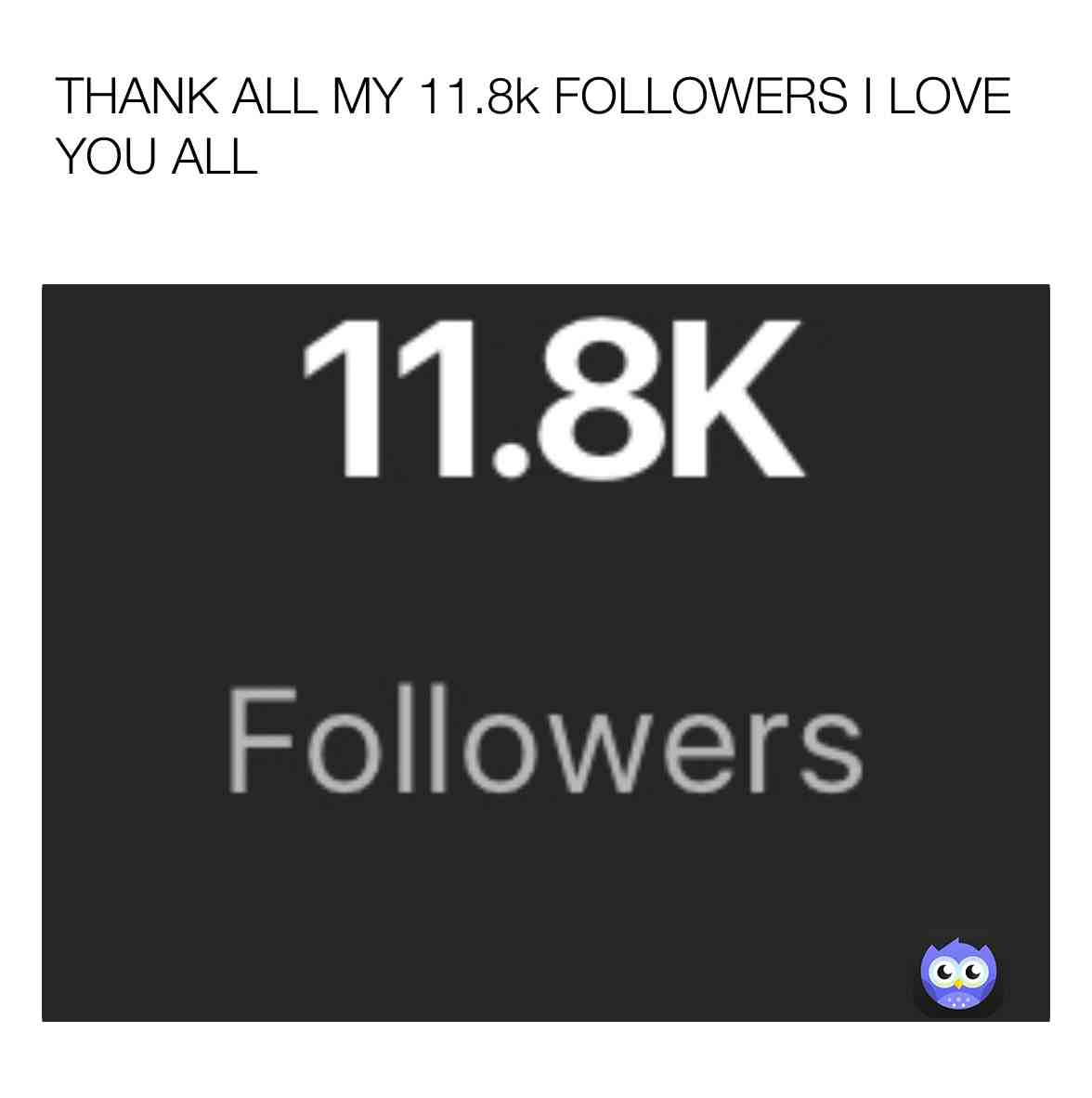 THANK ALL OF YOU