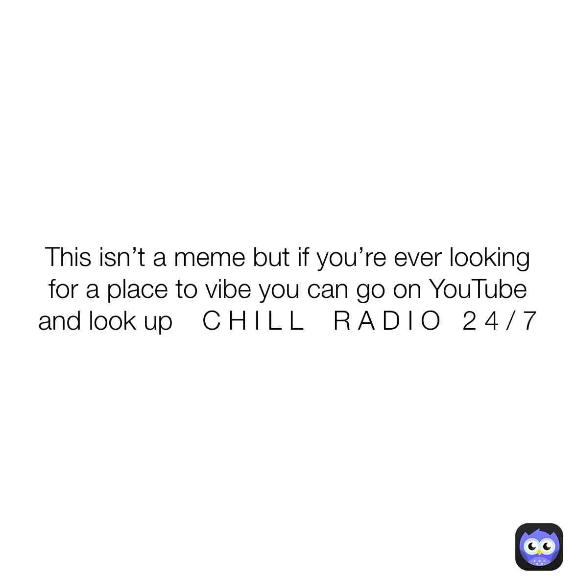 It’s got some really good vibes