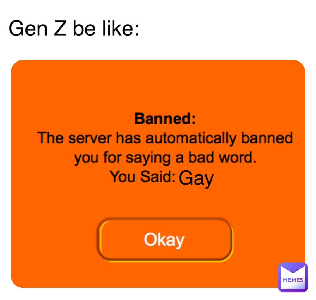 Double tap to edit Gen Z be like: Gay