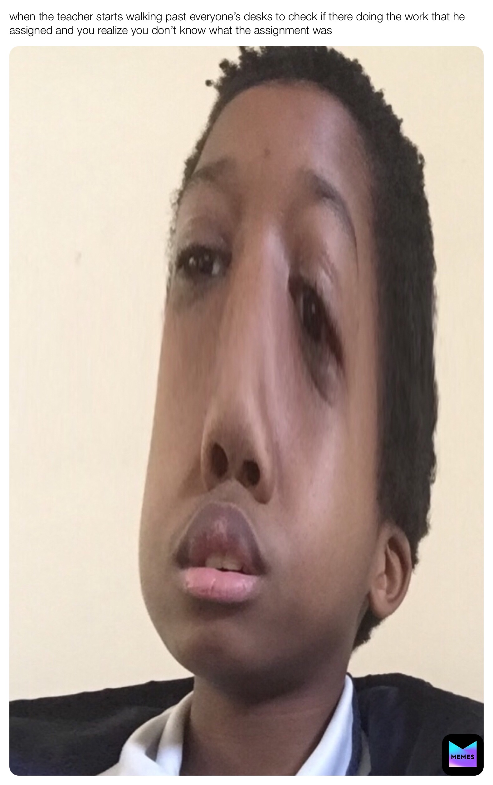Shocked Black Guy Meme - msc133i