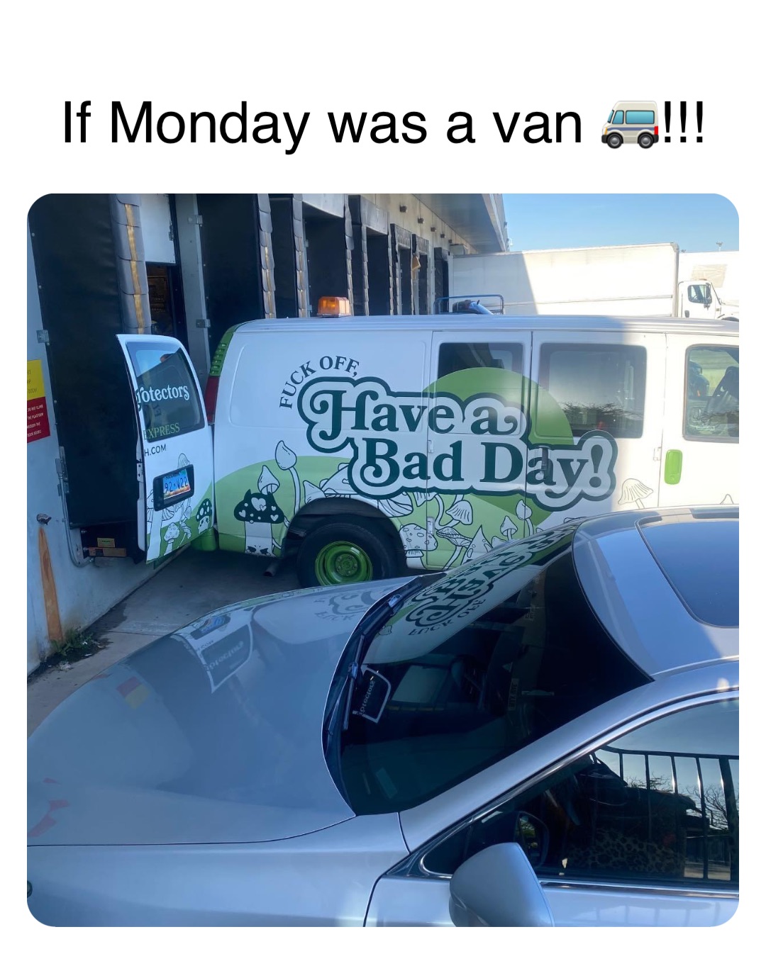Double tap to edit If Monday was a van 🚐!!!