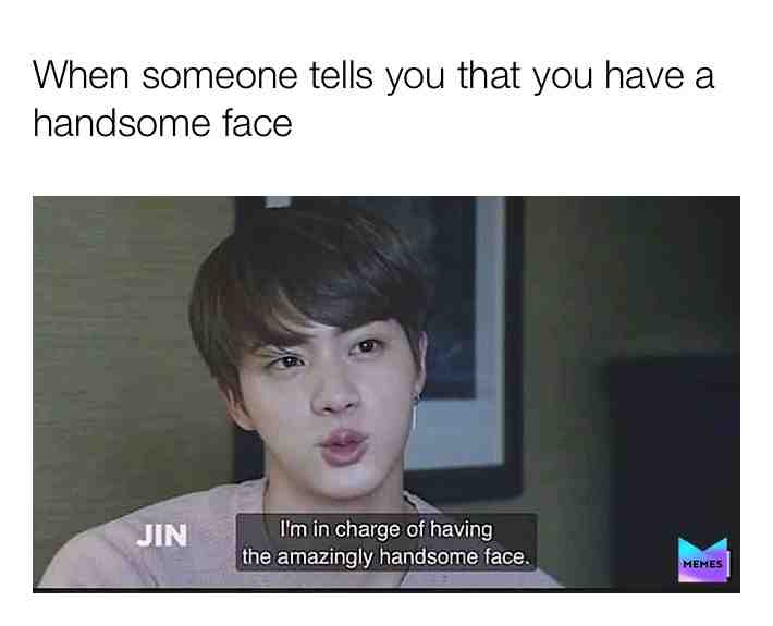 seokjin being the pure worldwide handsome
- - -
Follow: \ud83d\ude48 @achybangtanmemes for more!
- - -
TAGS: \ud83d\udc9c
#bangtan #bts #v #taehyung #jungkook #jimin #rm #suga #jhope #jin #yoongi #btsimagines #seokjin #hoseok #btsmemes #btsvines #bangtansonyeondan #btsbbmas #kimnamjoon #kimseokjin #minyoongi #junghoseok #parkjimin #kimtaehyung #jeonjungkook #kpoper #kpopvines #bangtanbomb #kpopedit #btsedit