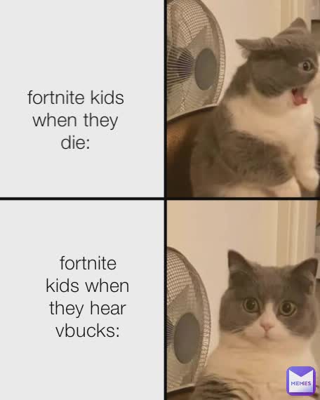 fortnite kids when they die: fortnite kids when they hear vbucks: