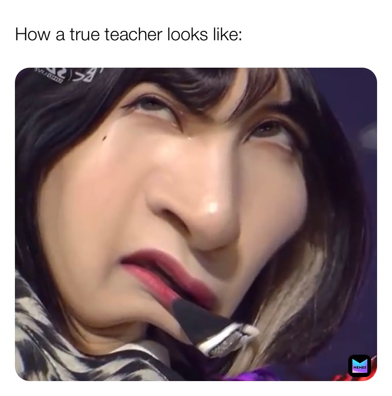 How a true teacher looks like: