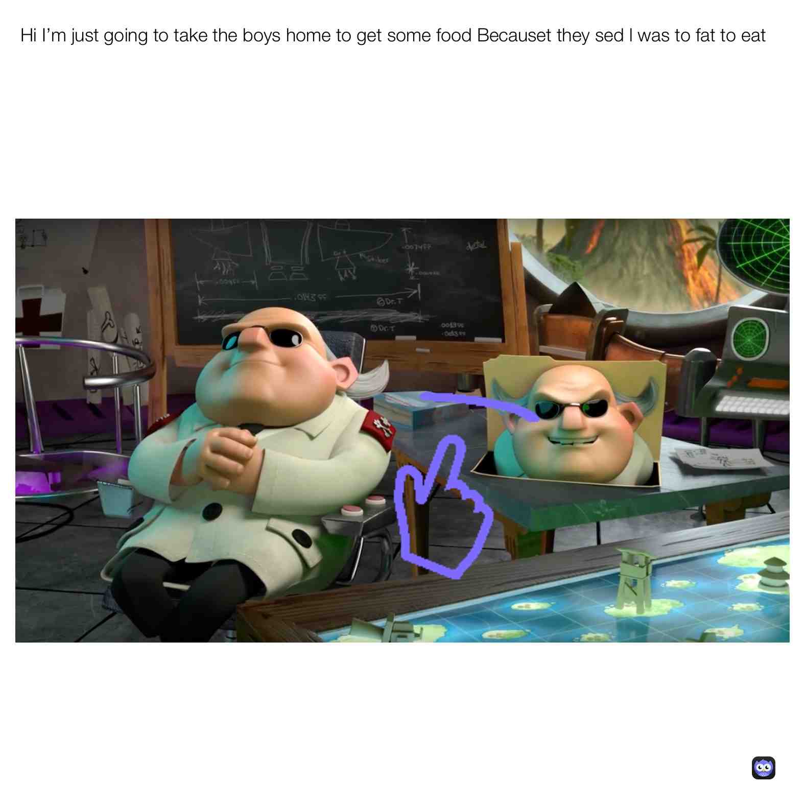 Meme shared by @braxton_coolboi