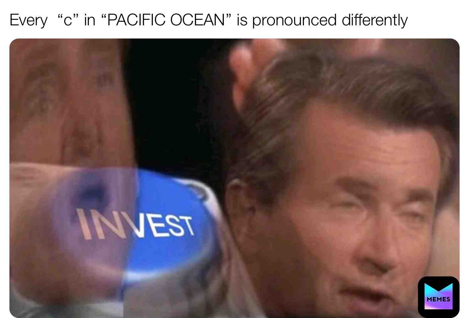 Pacific Ocean #ocean #pronounce #pacific #memes