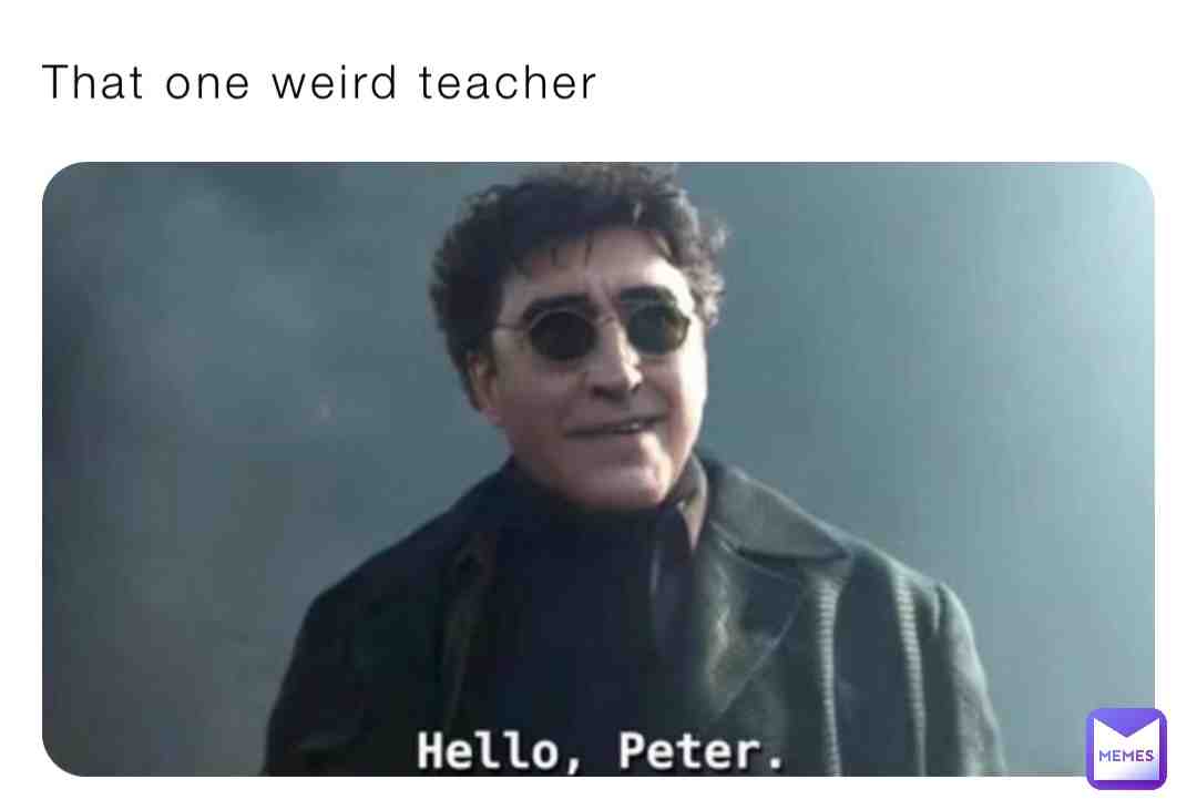 Teacher be like