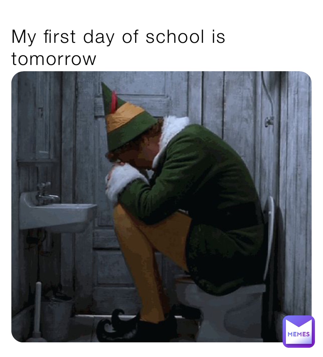 first day of school tomorrow meme