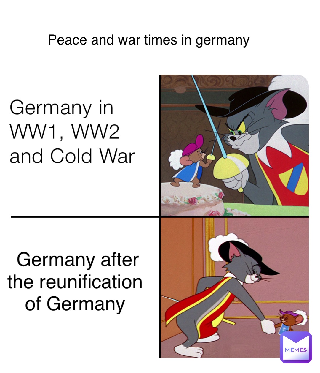 Germany in WW1, WW2 and Cold War Peace and war times in germany Germany after the reunification of Germany