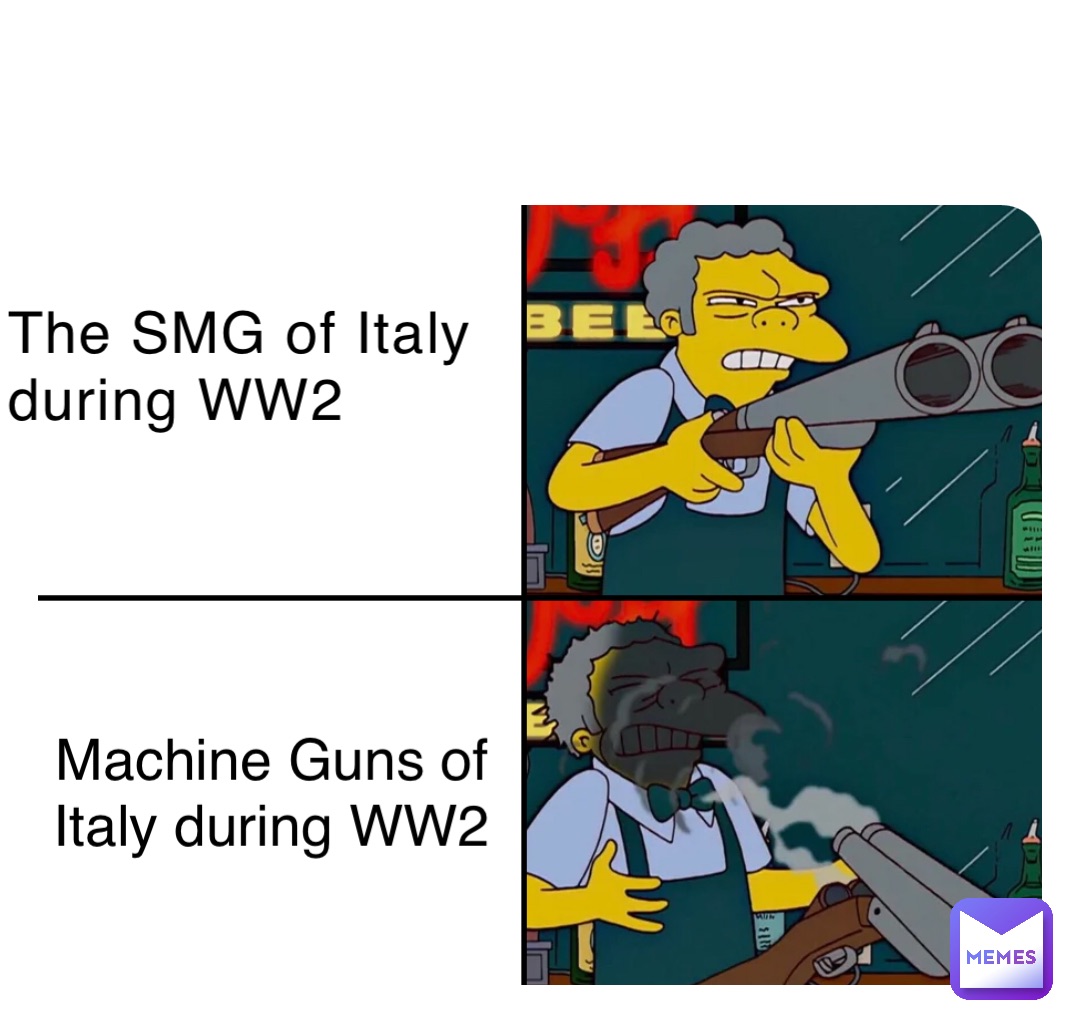 The SMG of Italy during WW2 Machine Guns of Italy during WW2