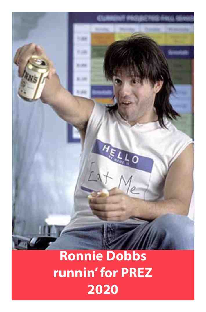 Takin a pole - or a poll Y’all got Ronnie’s vote?!   #vote   #champagne jam   #runronnierun   #yall   #are   #brutalizing   #me   #davidcross   #memes   #changemymind