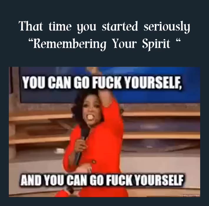 #dontgiveaf  #oprah  #done