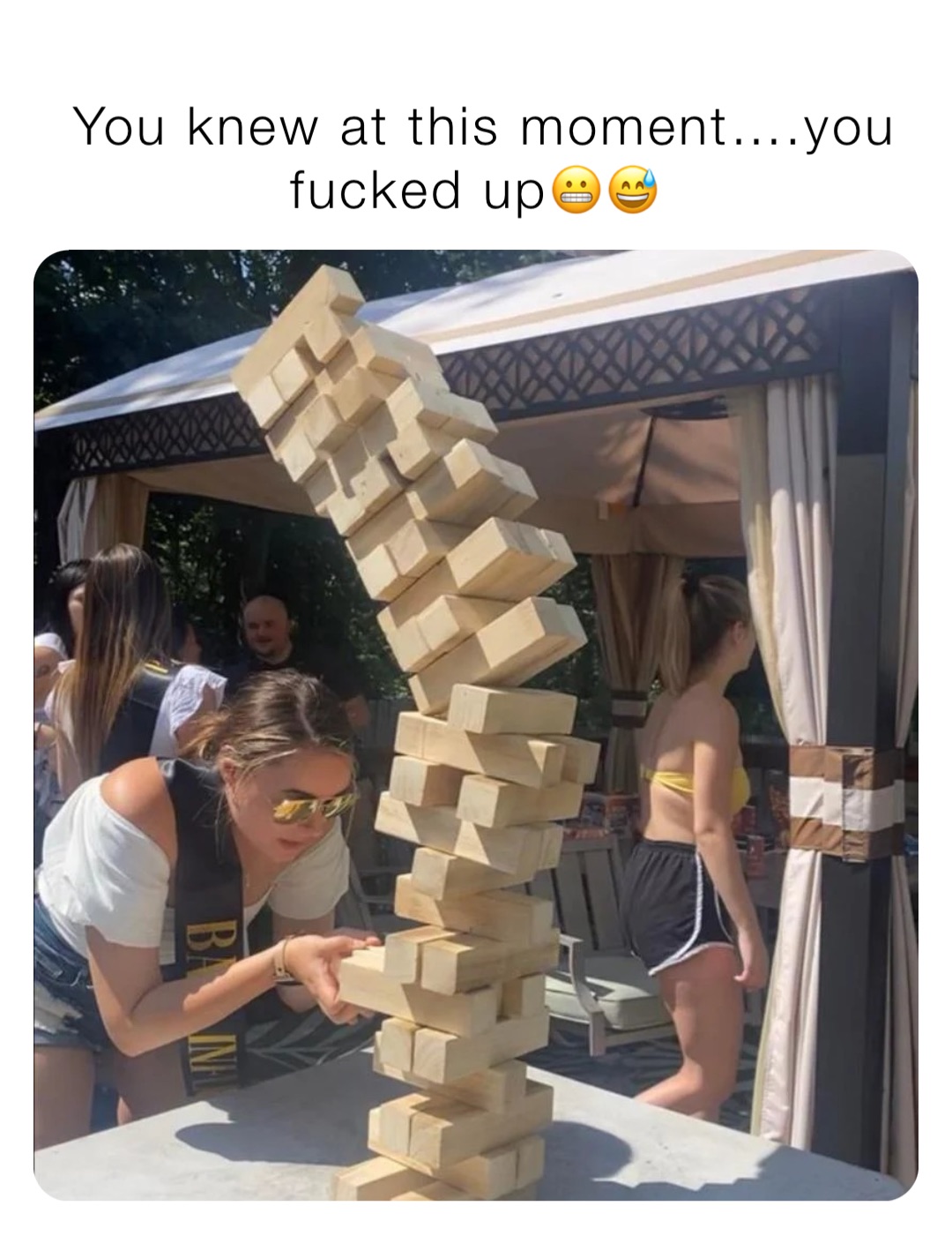 You knew at this moment….you fucked up😬😅