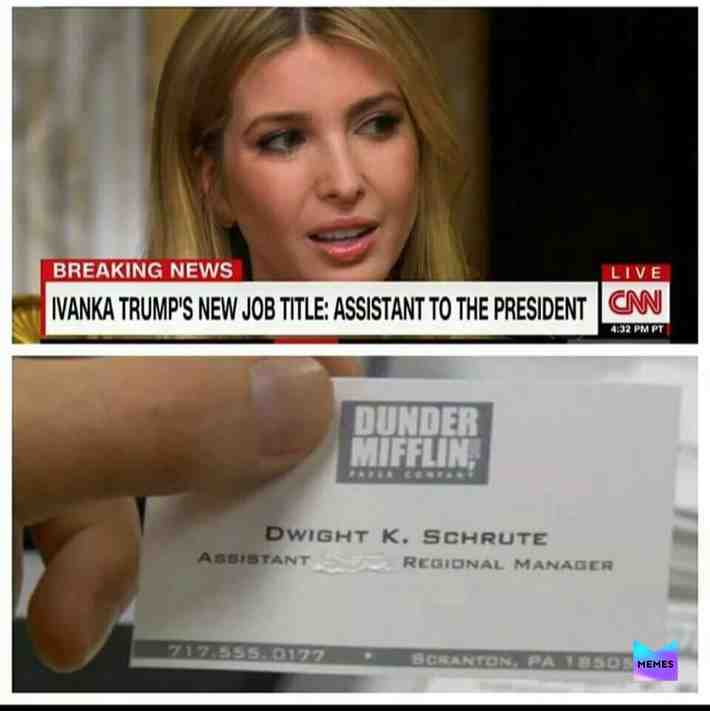 #meme #theoffice #trump #dundermifflin