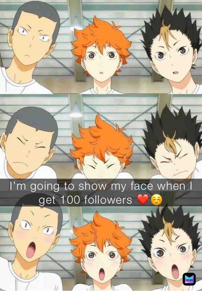 Bet😎 #facereveal #anime #hinata #tanka #nishinoya