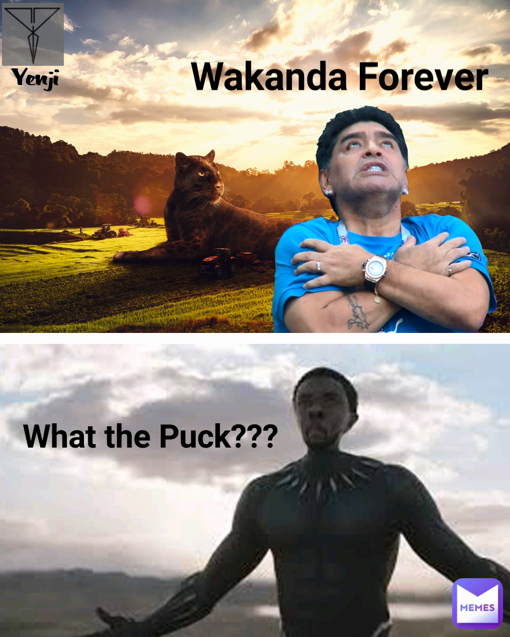 Ghjkl Yenji  Wakanda Forever  What the Puck??? 