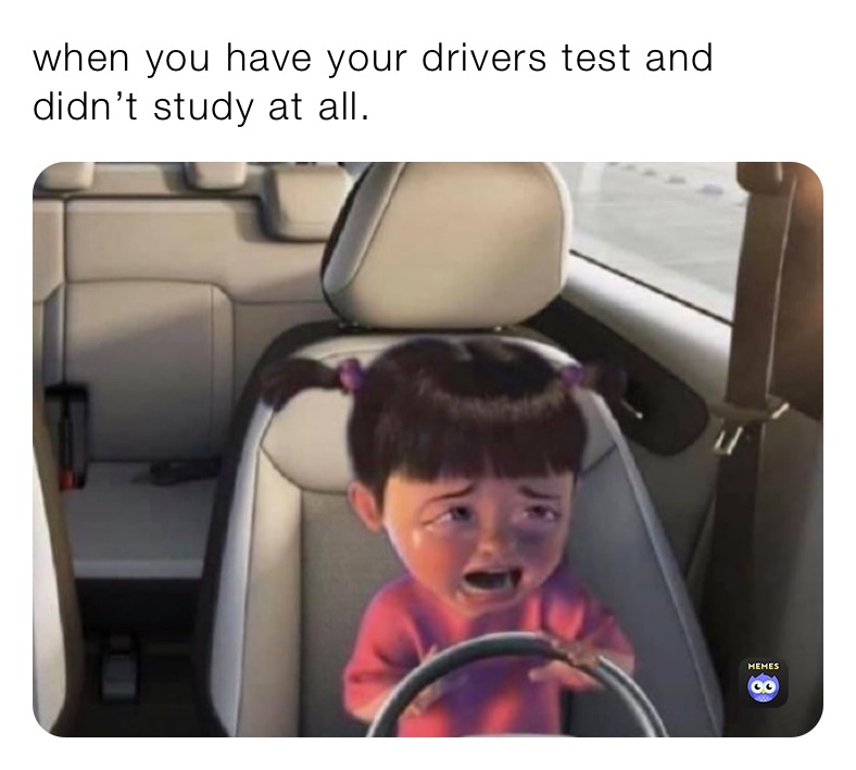 When You Have Your Drivers Test And Didn t Study At All gavinmonse1 