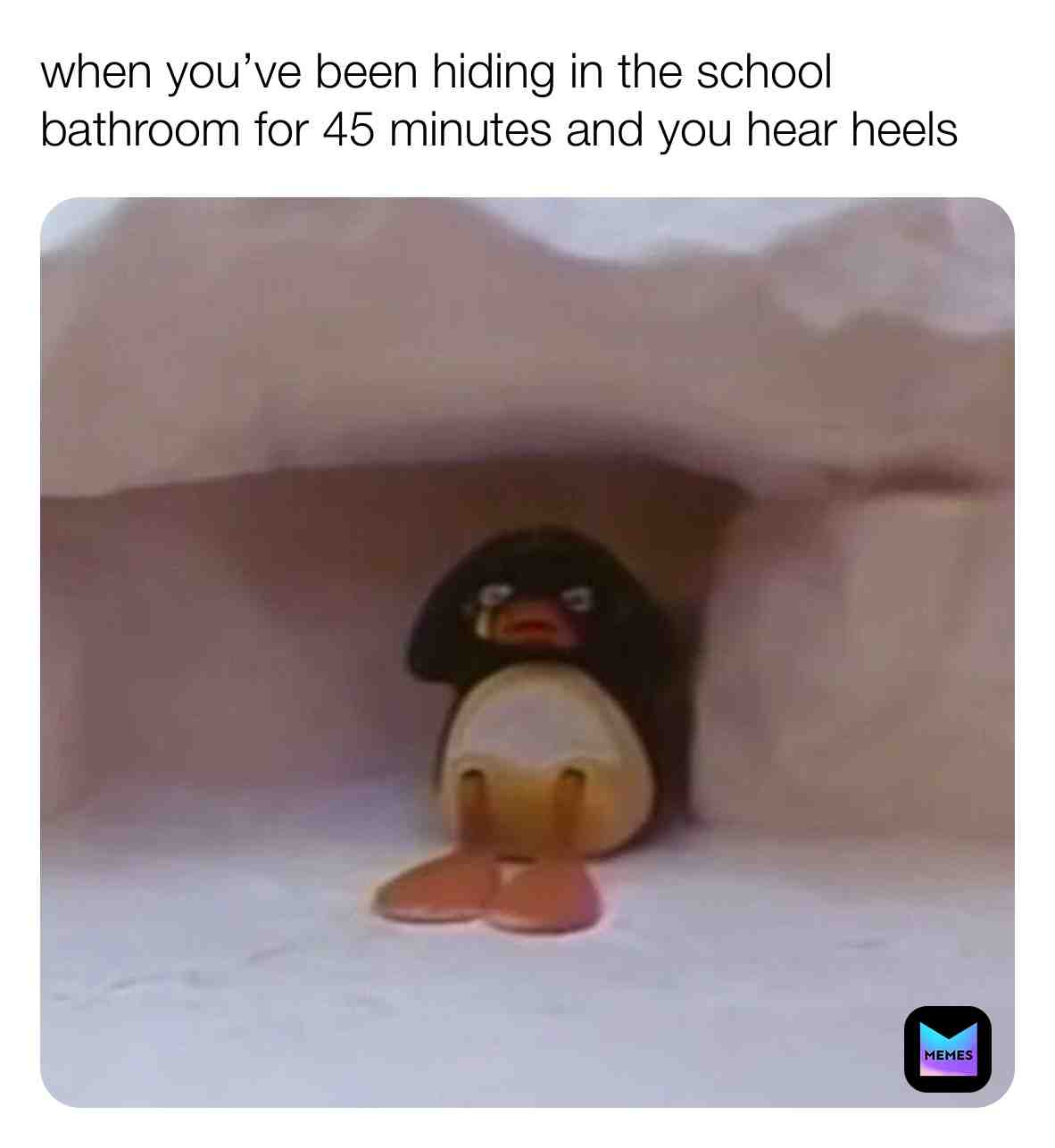 #pingu #schoolmemes #relatable