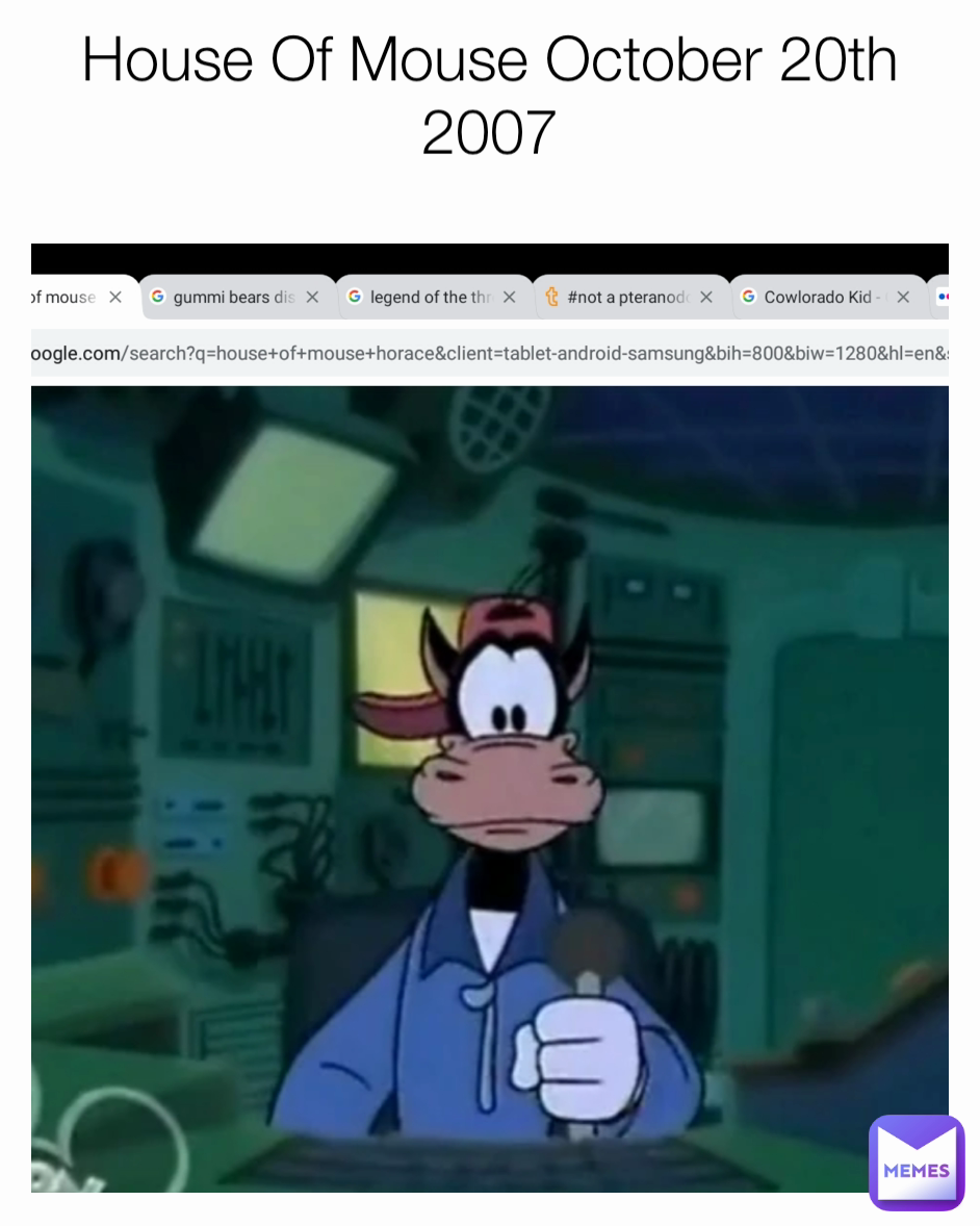 House Of Mouse October 20th 2007
